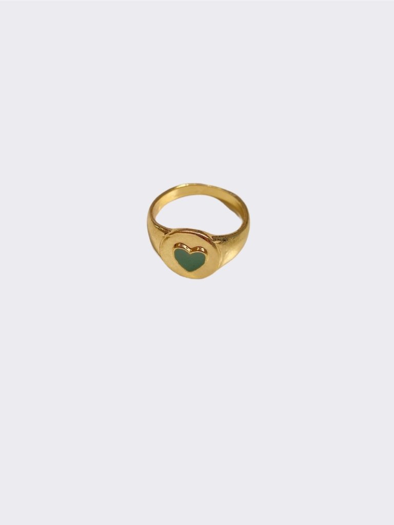 Sage Heart Ring - Shekou Woman New Zealand | Australia